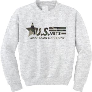 U.S. Vets Make Camo Your Cause Kids Sweatshirt