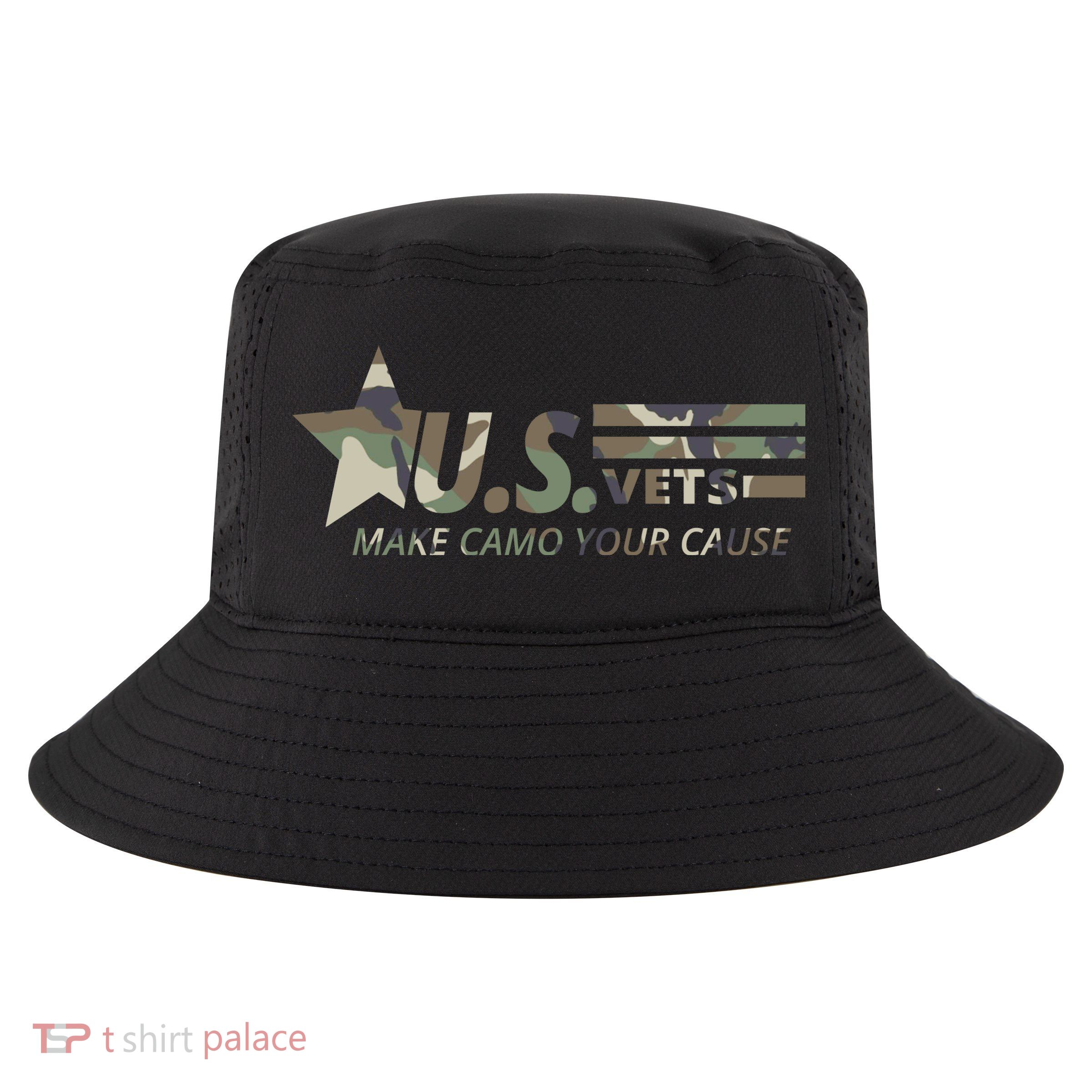 U.S. Vets Make Camo Your Cause Cool Comfort Performance Bucket Hat