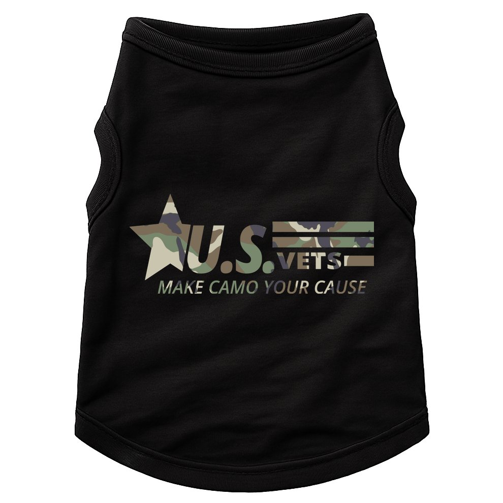 U.S. Vets Make Camo Your Cause Doggie Tank
