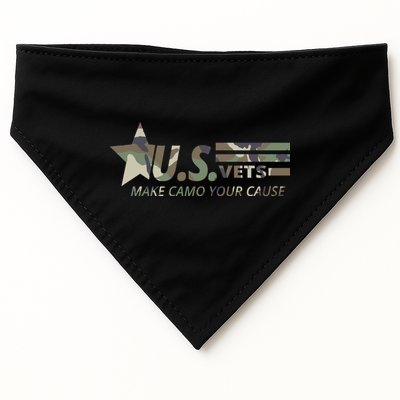 U.S. Vets Make Camo Your Cause USA-Made Doggie Bandana