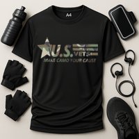 U.S. Vets Make Camo Your Cause Performance Shirt