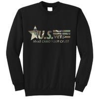 U.S. Vets Make Camo Your Cause Sweatshirt