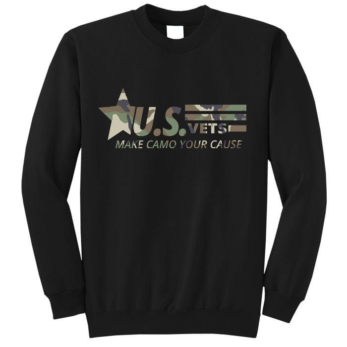 U.S. Vets Make Camo Your Cause Sweatshirt