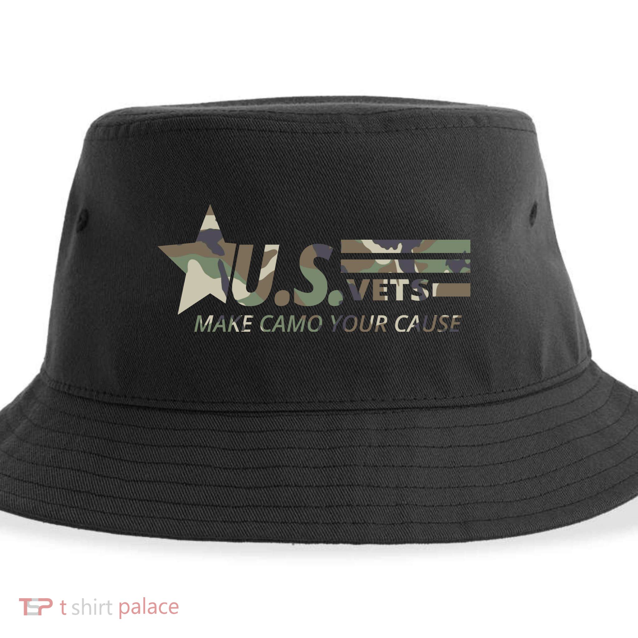 U.S. Vets Make Camo Your Cause Sustainable Bucket Hat
