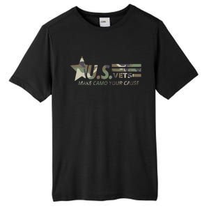 U.S. Vets Make Camo Your Cause Tall Fusion ChromaSoft Performance T-Shirt