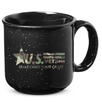 U.S. Vets Make Camo Your Cause 15oz Campfire Ceramic Mug