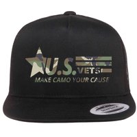 U.S. Vets Make Camo Your Cause Flatbill Hat