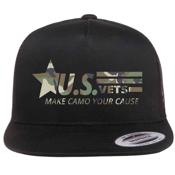 U.S. Vets Make Camo Your Cause Flatbill Hat