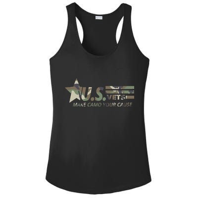 U.S. Vets Make Camo Your Cause Ladies PosiCharge Competitor Racerback Tank
