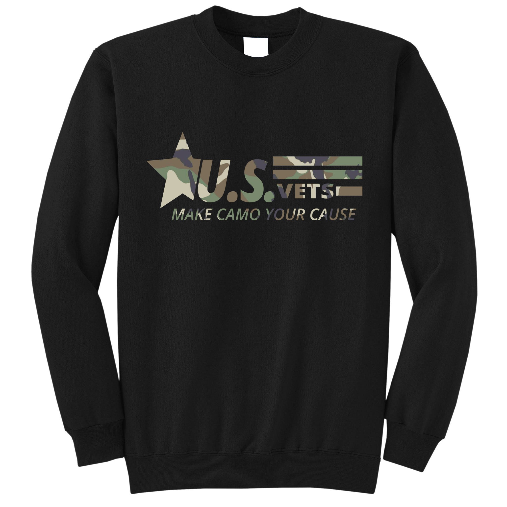 U.S. Vets Make Camo Your Cause Tall Sweatshirt