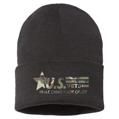 U.S. Vets Make Camo Your Cause Sustainable Knit Beanie