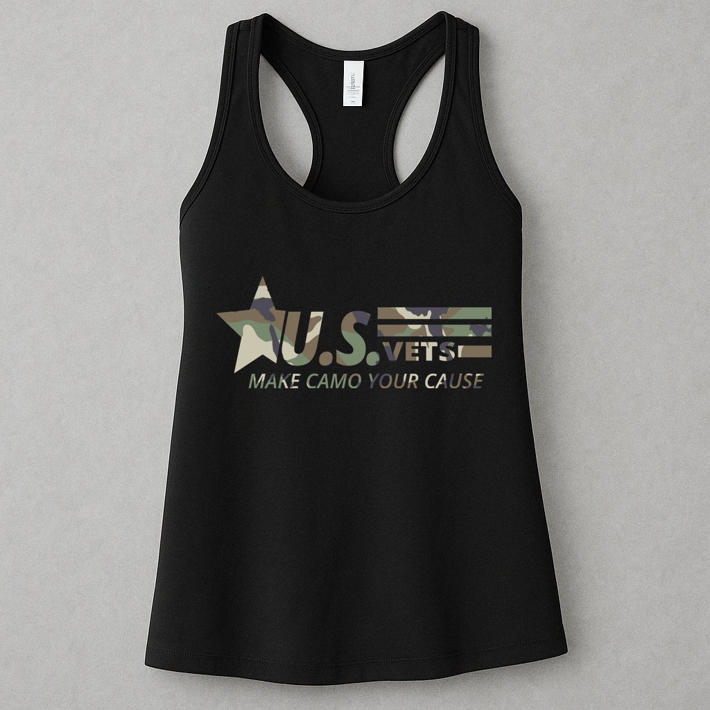 U.S. Vets Make Camo Your Cause Womens Tank Top