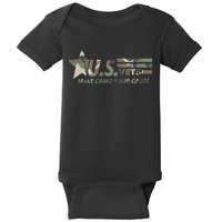 U.S. Vets Make Camo Your Cause Baby Bodysuit