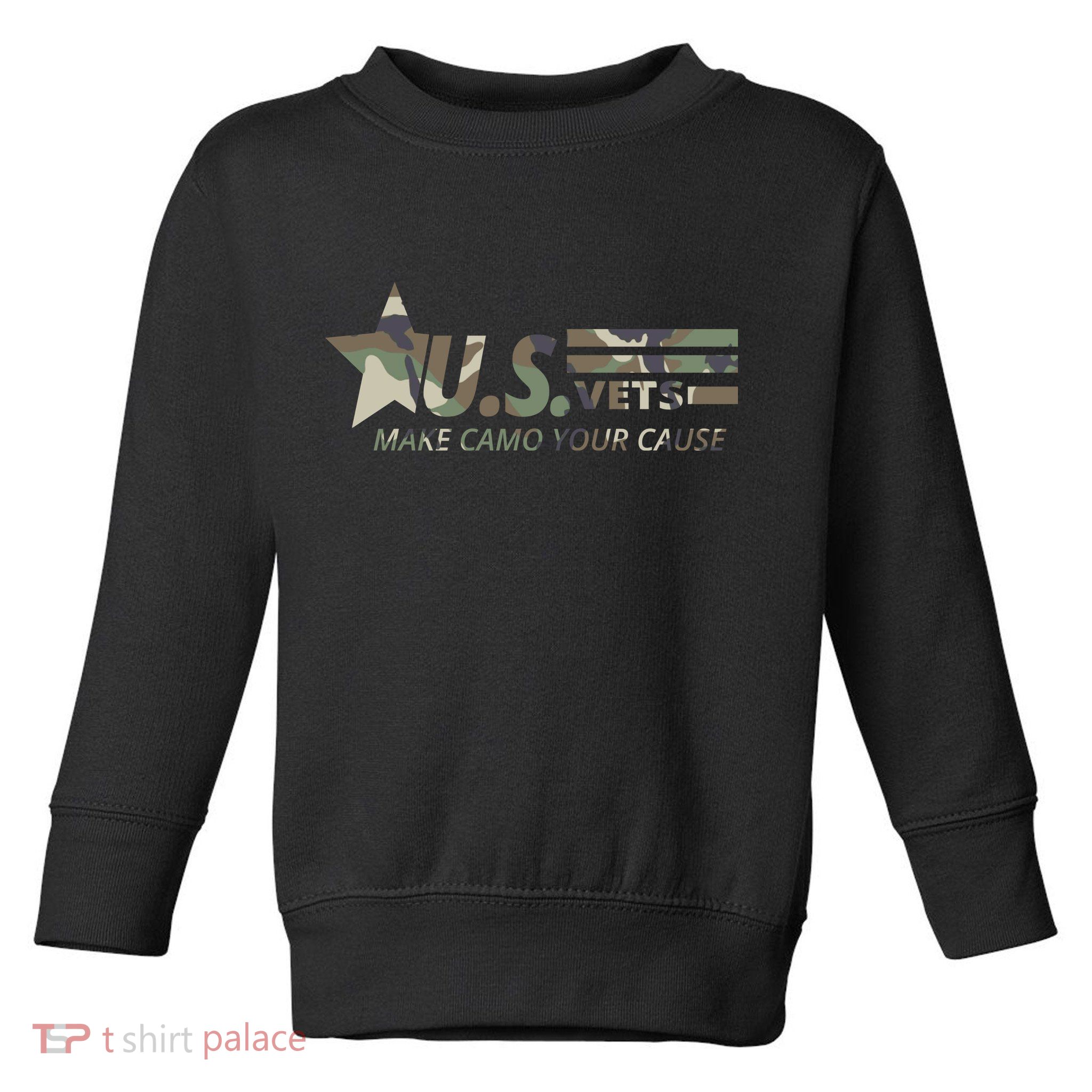 U.S. Vets Make Camo Your Cause Toddler Sweatshirt