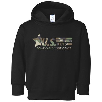 U.S. Vets Make Camo Your Cause Toddler Hoodie