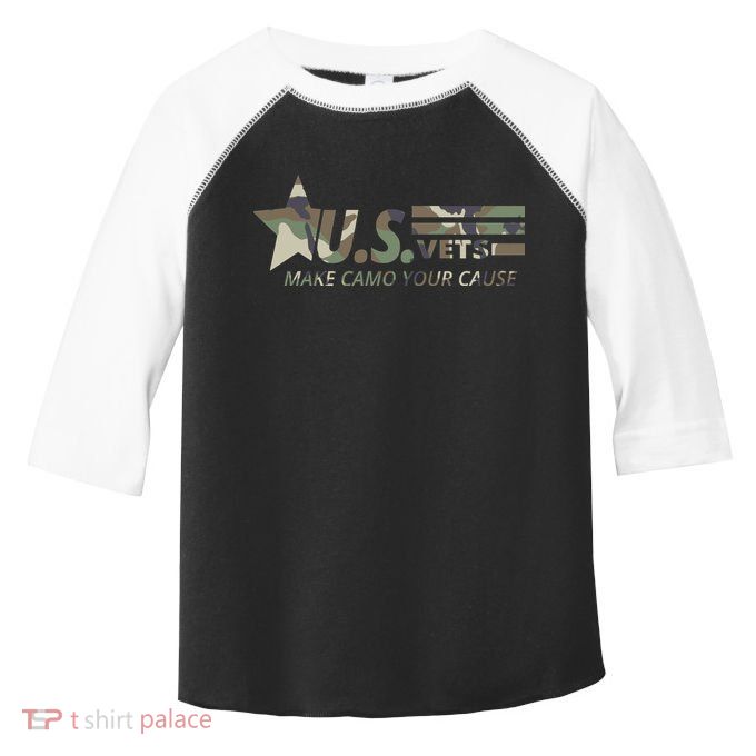 U.S. Vets Make Camo Your Cause Toddler Fine Jersey T-Shirt