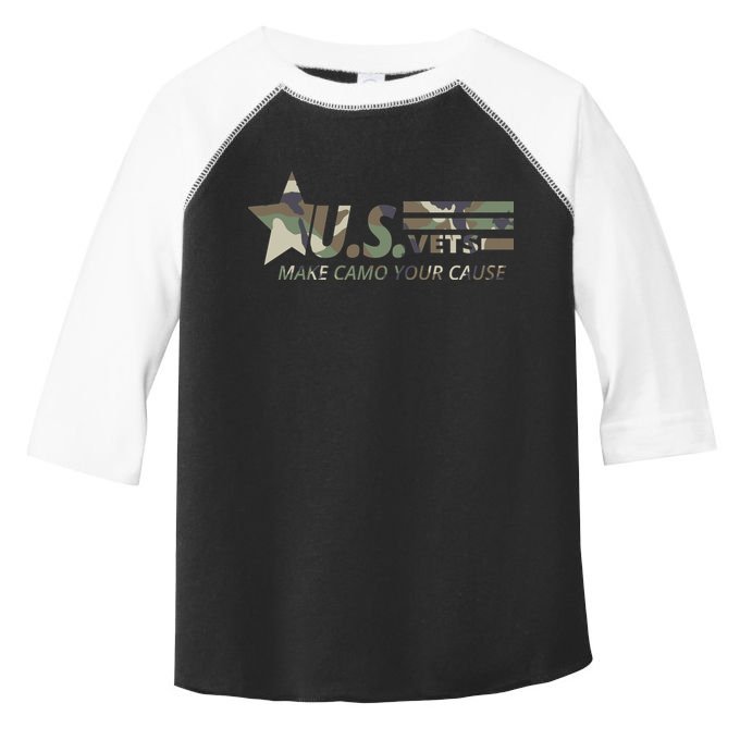 U.S. Vets Make Camo Your Cause Toddler Fine Jersey T-Shirt