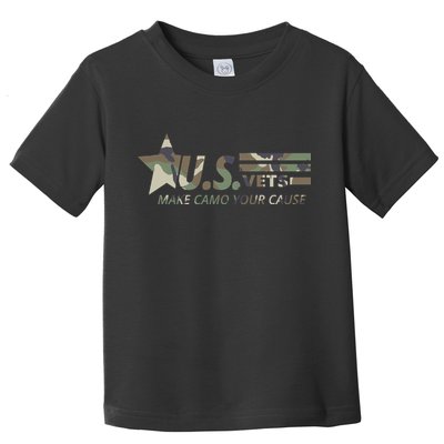 U.S. Vets Make Camo Your Cause Toddler T-Shirt