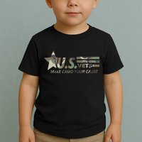 U.S. Vets Make Camo Your Cause Toddler T-Shirt