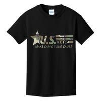 U.S. Vets Make Camo Your Cause Kids T-Shirt