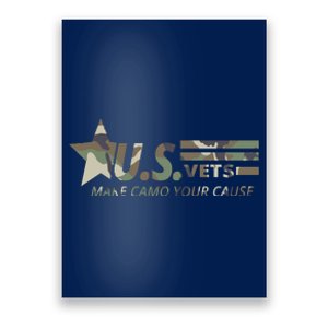 U.S. Vets Make Camo Your Cause Poster