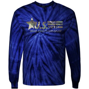 U.S. Vets Make Camo Your Cause Tie-Dye Long Sleeve Shirt