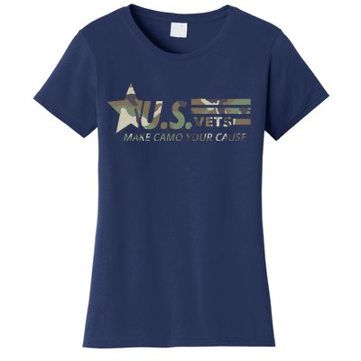 U.S. Vets Make Camo Your Cause Women's T-Shirt