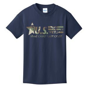 U.S. Vets Make Camo Your Cause Kids T-Shirt