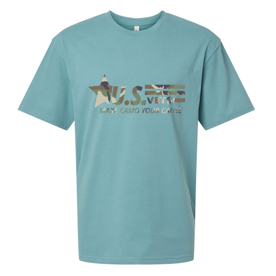 U.S. Vets Make Camo Your Cause Sueded Cloud Jersey T-Shirt