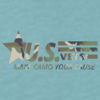 U.S. Vets Make Camo Your Cause Sueded Cloud Jersey T-Shirt