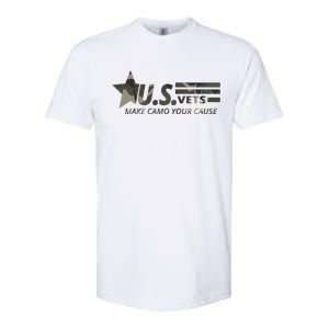 U.S. Vets Make Camo Your Cause Softstyle CVC T-Shirt