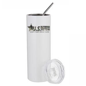 U.S. Vets Make Camo Your Cause Stainless Steel Tumbler