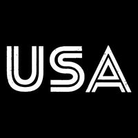 Usa Vintage Patriotic Logo Button