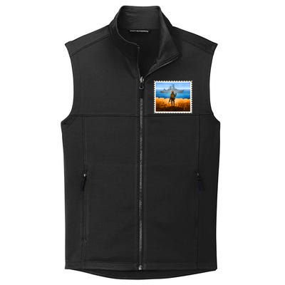 Ukraine Vs Russian Warship Stamp Collective Smooth Fleece Vest