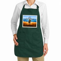 Ukraine Vs Russian Warship Stamp Apron
