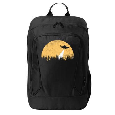 Ufo Vintage Retro City Backpack