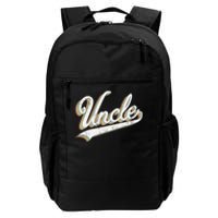 Uncle Vintage Retro Style Father’s Day Gift For Papa Uncle Daily Commute Backpack