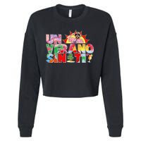 Un Verano Sin Ti Cropped Pullover Crew