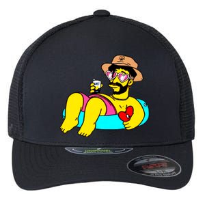 Un Verano Sin Ti Swimming Funny Cute Art Trending Flexfit Unipanel Trucker Cap