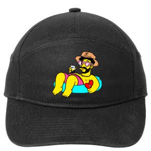 Un Verano Sin Ti Swimming Funny Cute Art Trending 7-Panel Snapback Hat