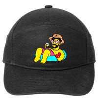 Un Verano Sin Ti Swimming Funny Cute Art Trending 7-Panel Snapback Hat