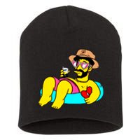 Un Verano Sin Ti Swimming Funny Cute Art Trending Short Acrylic Beanie