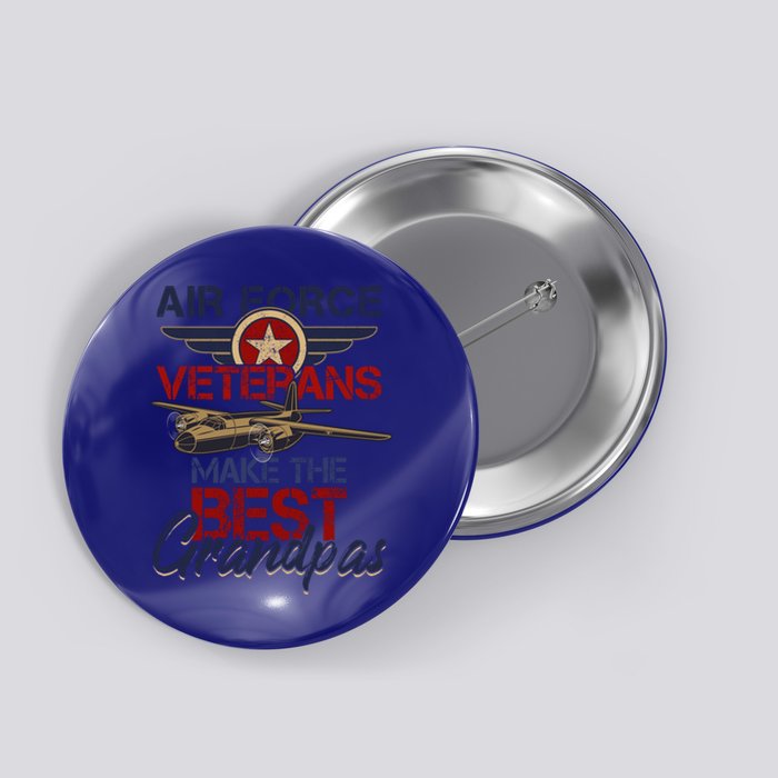 Usaf Veteran Us Air Force Veteran 4th Of July Veteran Day Cute Gift Button