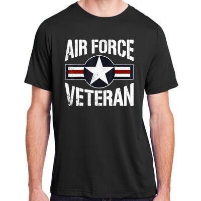 Usaf Veteran Us Air Force Veteran Adult ChromaSoft Performance T-Shirt