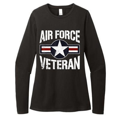 Usaf Veteran Us Air Force Veteran Womens CVC Long Sleeve Shirt