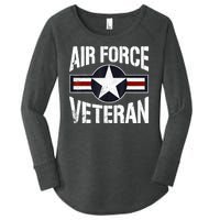 Usaf Veteran Us Air Force Veteran Women's Perfect Tri Tunic Long Sleeve Shirt