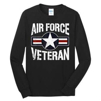 Usaf Veteran Us Air Force Veteran Tall Long Sleeve T-Shirt