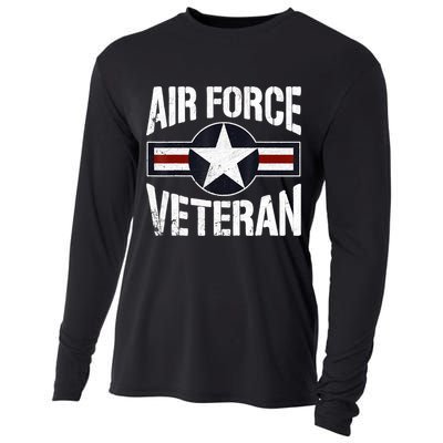 Usaf Veteran Us Air Force Veteran Cooling Performance Long Sleeve Crew