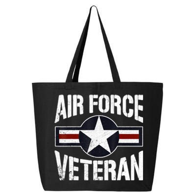 Usaf Veteran Us Air Force Veteran 25L Jumbo Tote