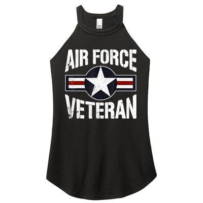 Usaf Veteran Us Air Force Veteran Women's Perfect Tri Rocker Tank